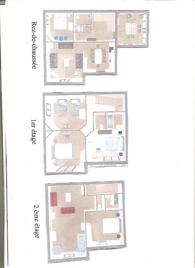 Vila Ty Louisette Bannalec Exteriér fotografie